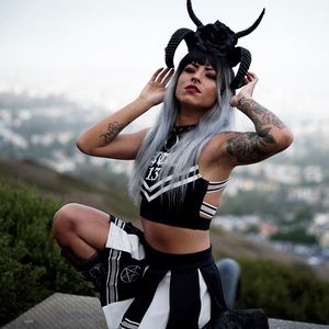 DollsKill witch cheerleader costume
